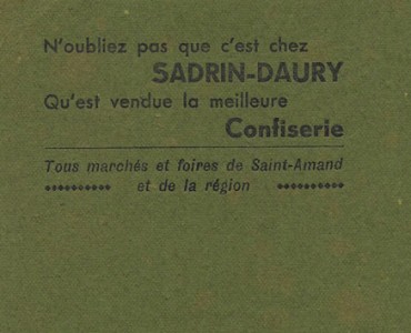 Buvard Sadrin Daury