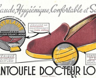 Buvard Pantoufle Docteur Louis