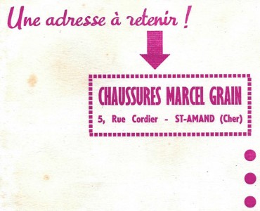 Buvard Chaussures Marcel Grain
