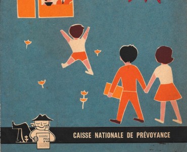 Protège-cahier Caisse Nationale de Prévoyance (01) 