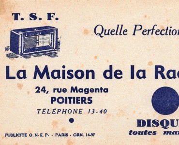 Buvard La Maison de la Radio