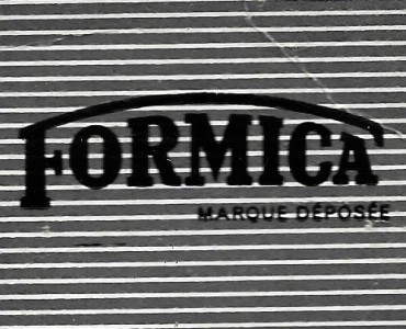 Pochette d'allumettes Formica