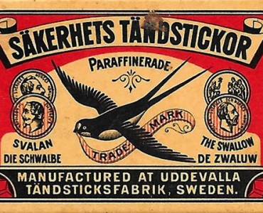 Boite d'allumettes Säkerhets Tändstickor (01)