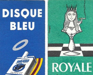 Signet Gauloises Disque Bleu/Royale