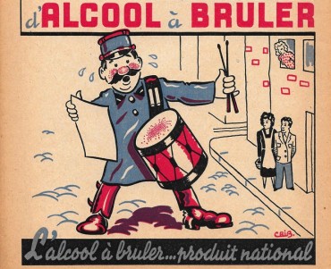 Protège-cahier Alcool à brûler (03)