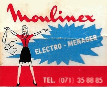 Pochette d'allumettes Moulinex