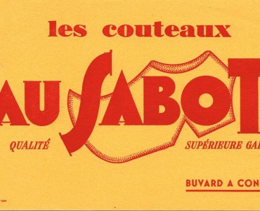 Buvard Au Sabot