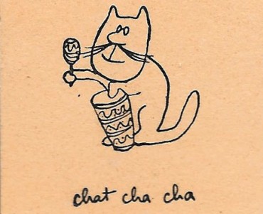 Pochette d'allumettes Chats de Siné