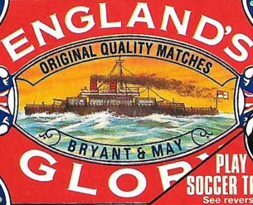 Boite d'allumettes England's Glory (01)