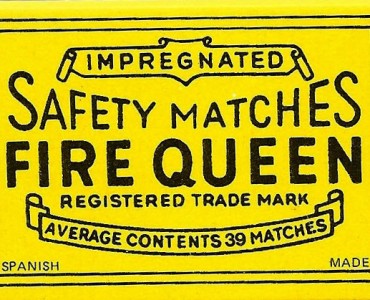 Boite d'allumettes Fire Queen