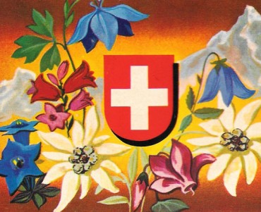 Grande boite d'allumettes Suisse 