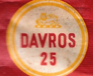 Boite d'allumettes Davros (01)