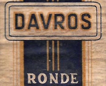 Boite d'allumettes Davros (02)