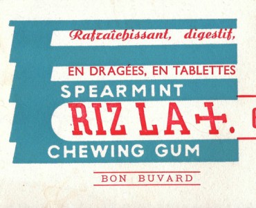Buvard Chewing Gum Riz Lacroix (03)