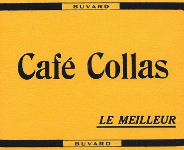 Buvard Café Collas