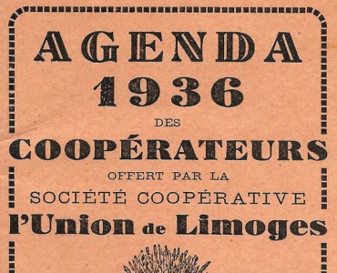 Calendrier 1936 L'Union de Limoges