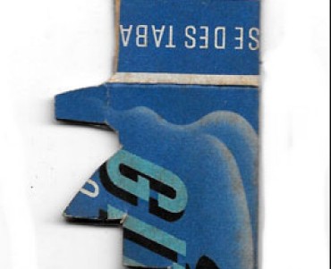 Découpage Paquet de Gitanes