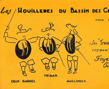 Buvard Houillières du Bassin des Cévennes