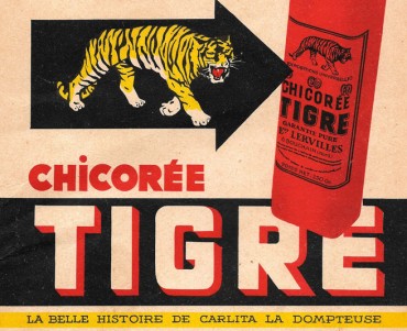 Protège-cahier Chicorée Tigre