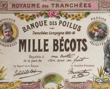 Carte Postale Banque des Poilus