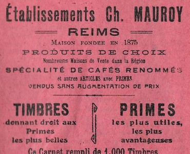 Collecteur de Timbres-primes Ch Mauroy