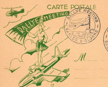 Cartes Philatéliques Aéroclub de Vendée