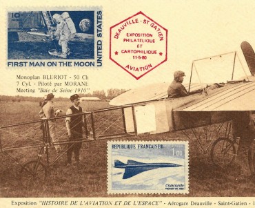 Carte Philatélique Aéroport Deauville-Saint-Gratien (02)