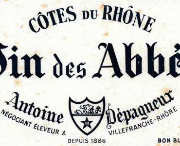 Buvard Vin des Abbés