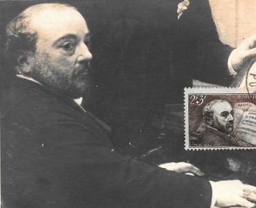 Carte Philatélique Emmanuel Chabrier