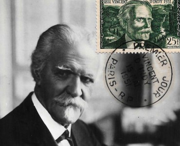 Carte Philatélique Vincent d'Indy