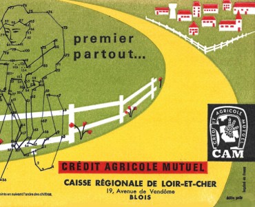 Buvard Crédit Agricole Mutuel (04)