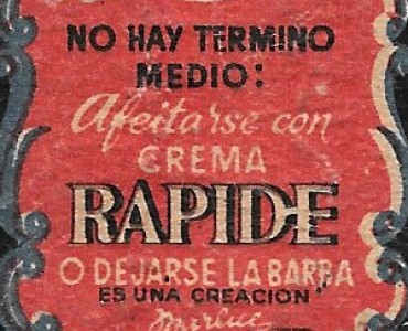 Boite d'allumettes Hacienda Publica CAF (01)