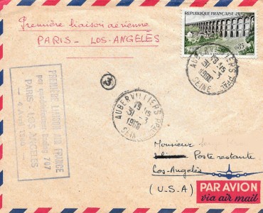 Enveloppe Première Liaison Aérienne (01)