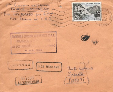 Enveloppe Première Liaison Aérienne (02)
