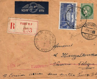 Enveloppe Première Liaison Aérienne (04)