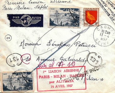 Enveloppe Première Liaison Aérienne (06)