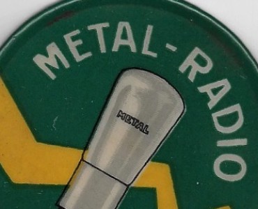Miroir Métal-Radio