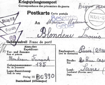 Courrier de prisonnier de guerre (02)