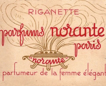 Carte Parfumée Norante