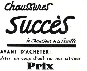 Buvard Chaussures Succès