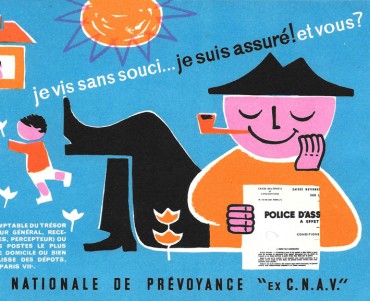 Buvard Caisse Nationale de Prévoyance