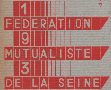 Agenda 1933 Fédération Mutualiste de la Seine