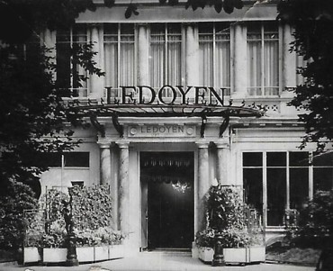 Pochette d'allumettes Ledoyen