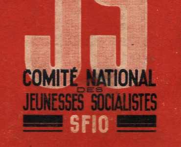 Carte d'adhérent aux Jeunesses Socialistes