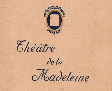 Programme : Le Comédien