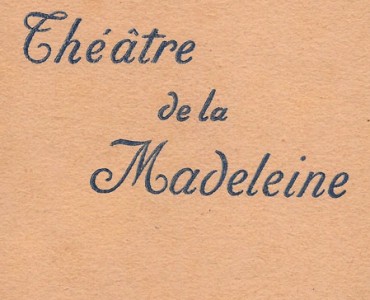 Programme : La Mariée Eperdue