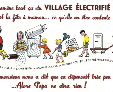 Buvard Village électrifié