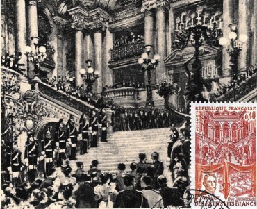 Carte Philatélique Bal des Petits Lits Blancs