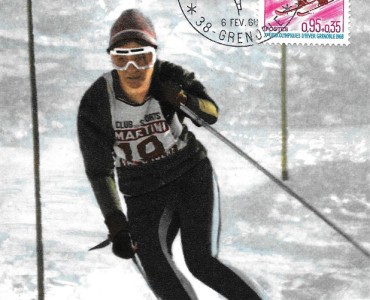 Carte Philatélique Jeux Olympiques de Grenoble