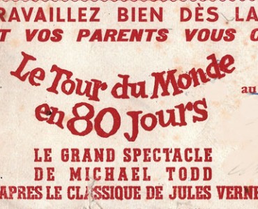 Buvard Le Tour du monde en 80 jours